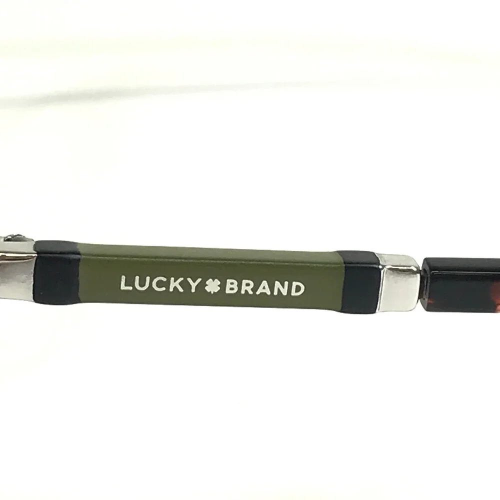 Lucky Brand Eyeglasses Frames D225 GREEN/TORT GRADIENT Square Full Rim 54-16-140
